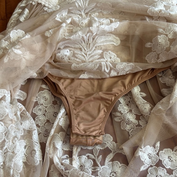 For Love And Lemons Temecula Lace Maxi Dress- Lace Maxi- Boho Wedding Dress - Picture 15 of 15